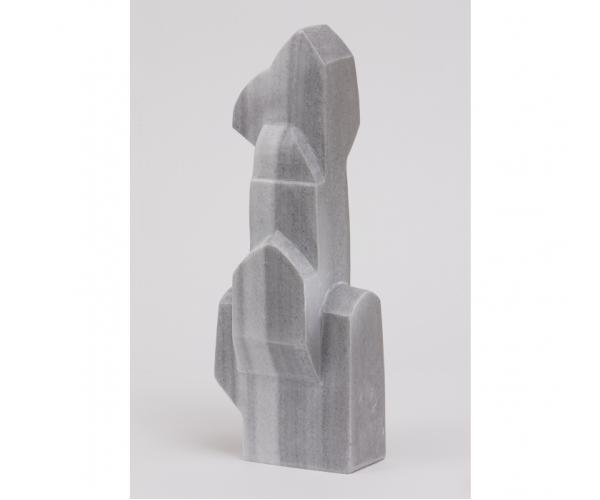 Turm 5, 2011, Marmor, 40 x 11 x 14 cm